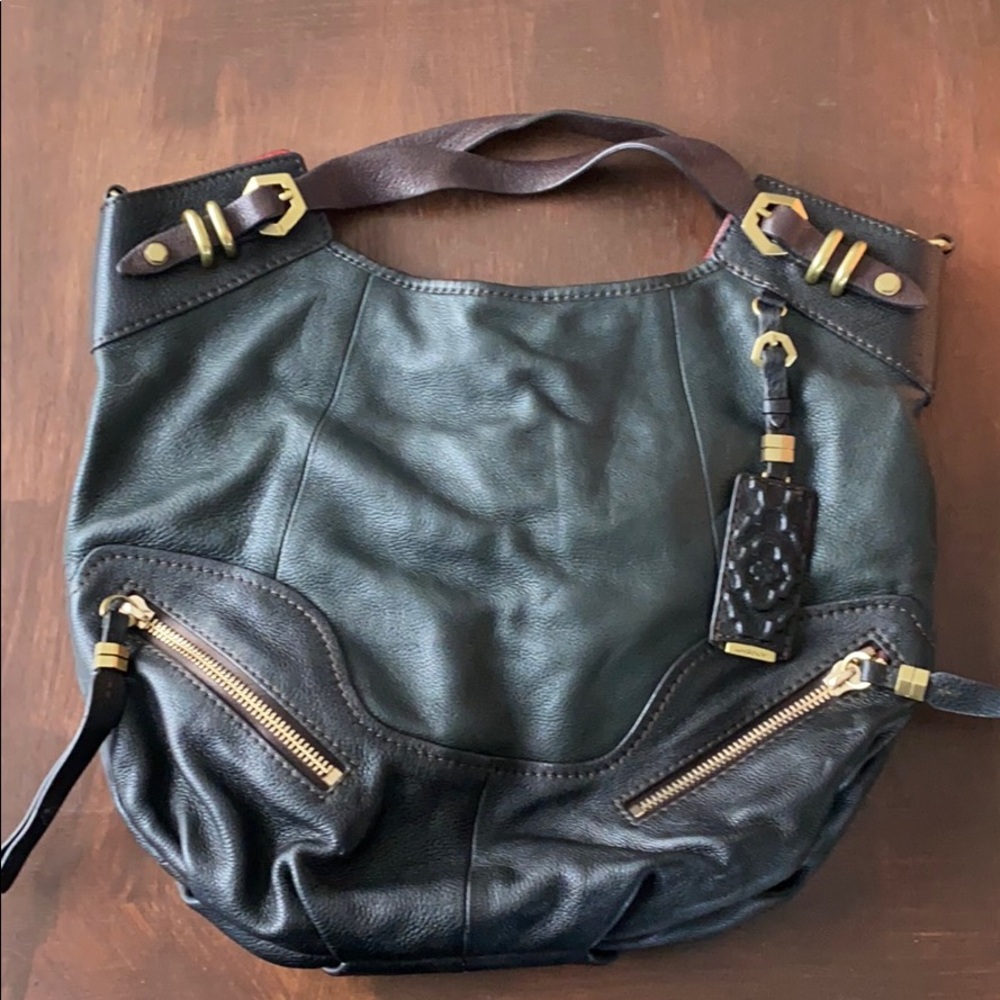 Oryany Leather Satchel Bag